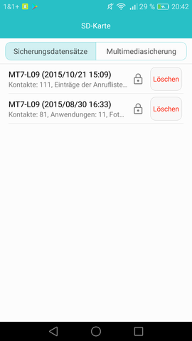 - (Handy, Daten, Huawei)