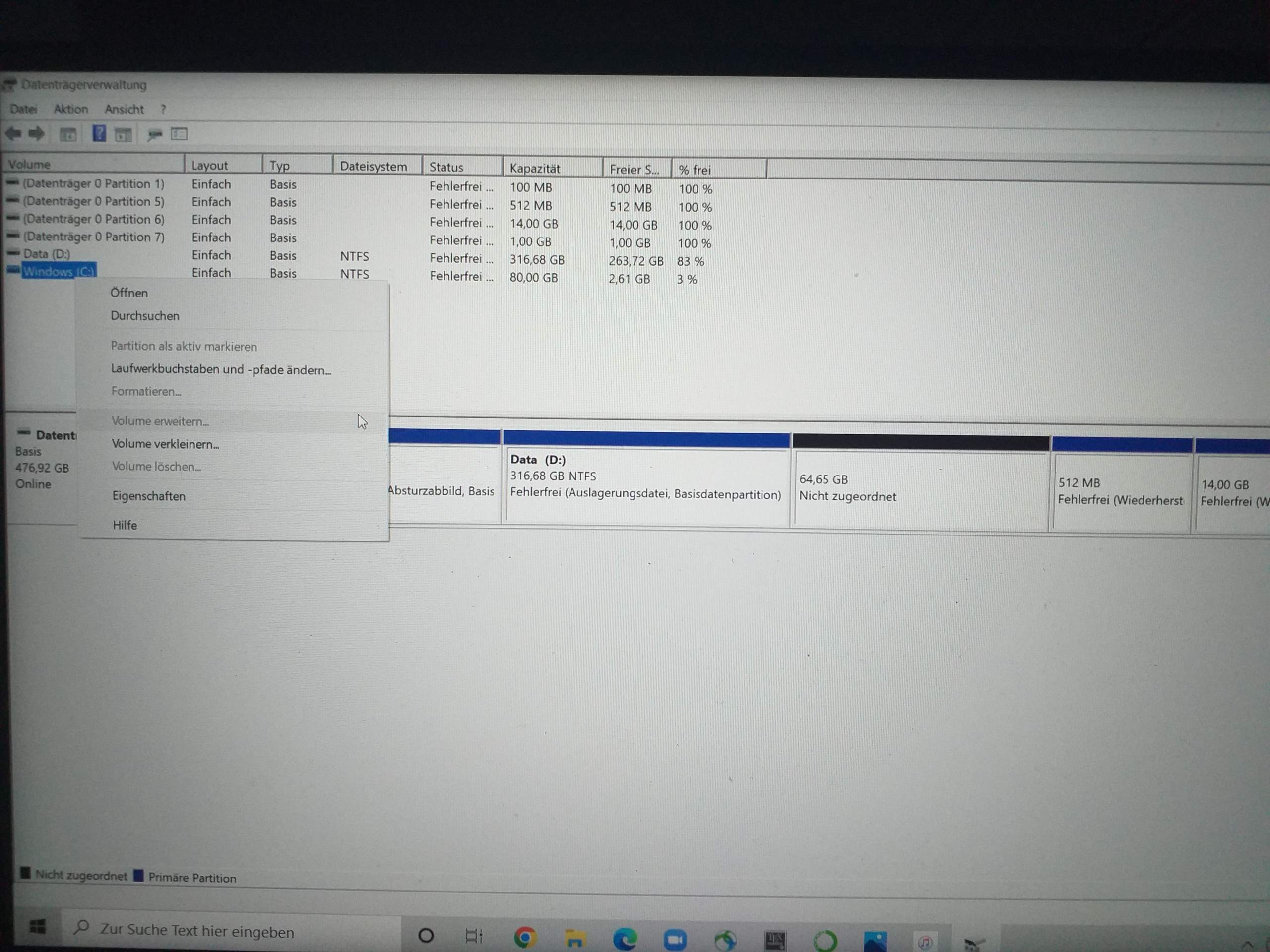 Datenträgererweiterung? Technik, PC)