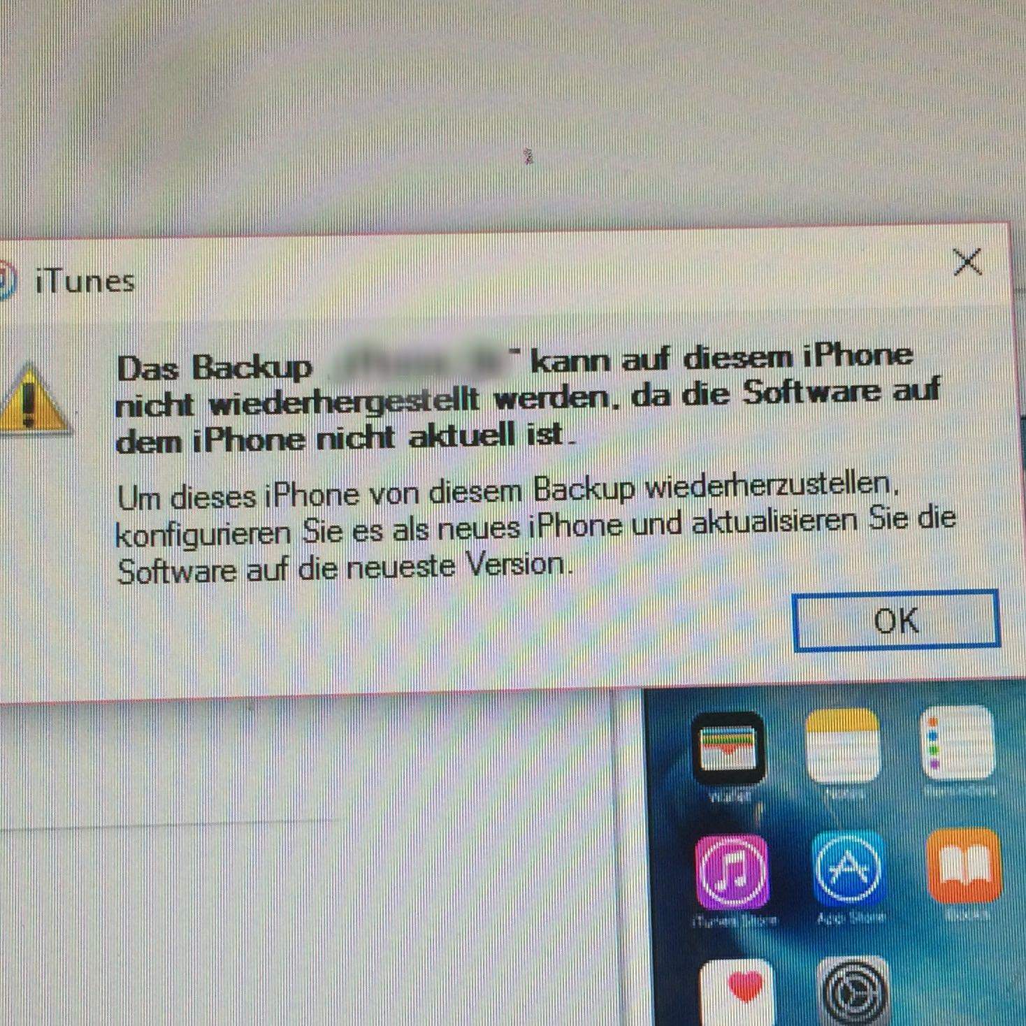 Datenübertragung von altes auf neues iPhone funktioniert nicht? (iTunes, Backup)