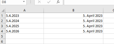 Datum in Excel ausfüllen? (Microsoft Excel, Formel)