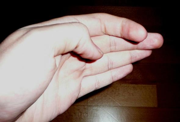 Daumen Einknicken Zeigefinger Bewegt Sich Mit Verbindung Matrix Daumen Einknicken Zeigefinger Bewegt Sich Mit Verbindung Matrix