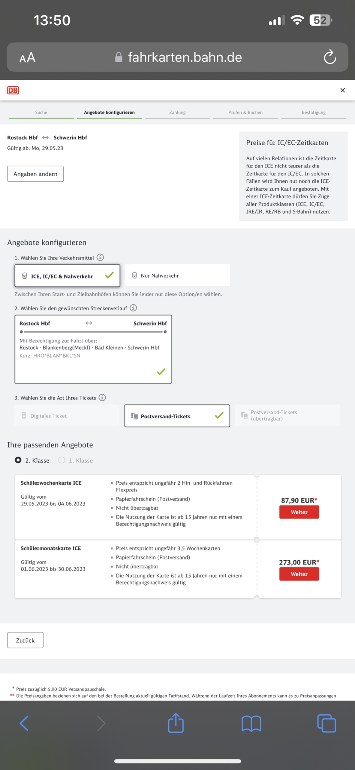 DB Zeitkarte für Hin und Rückfahrt? (Bahn, Ticket, Zug) DB Zeitkarte für Hin und Rückfahrt? (Bahn, Ticket, Zug)