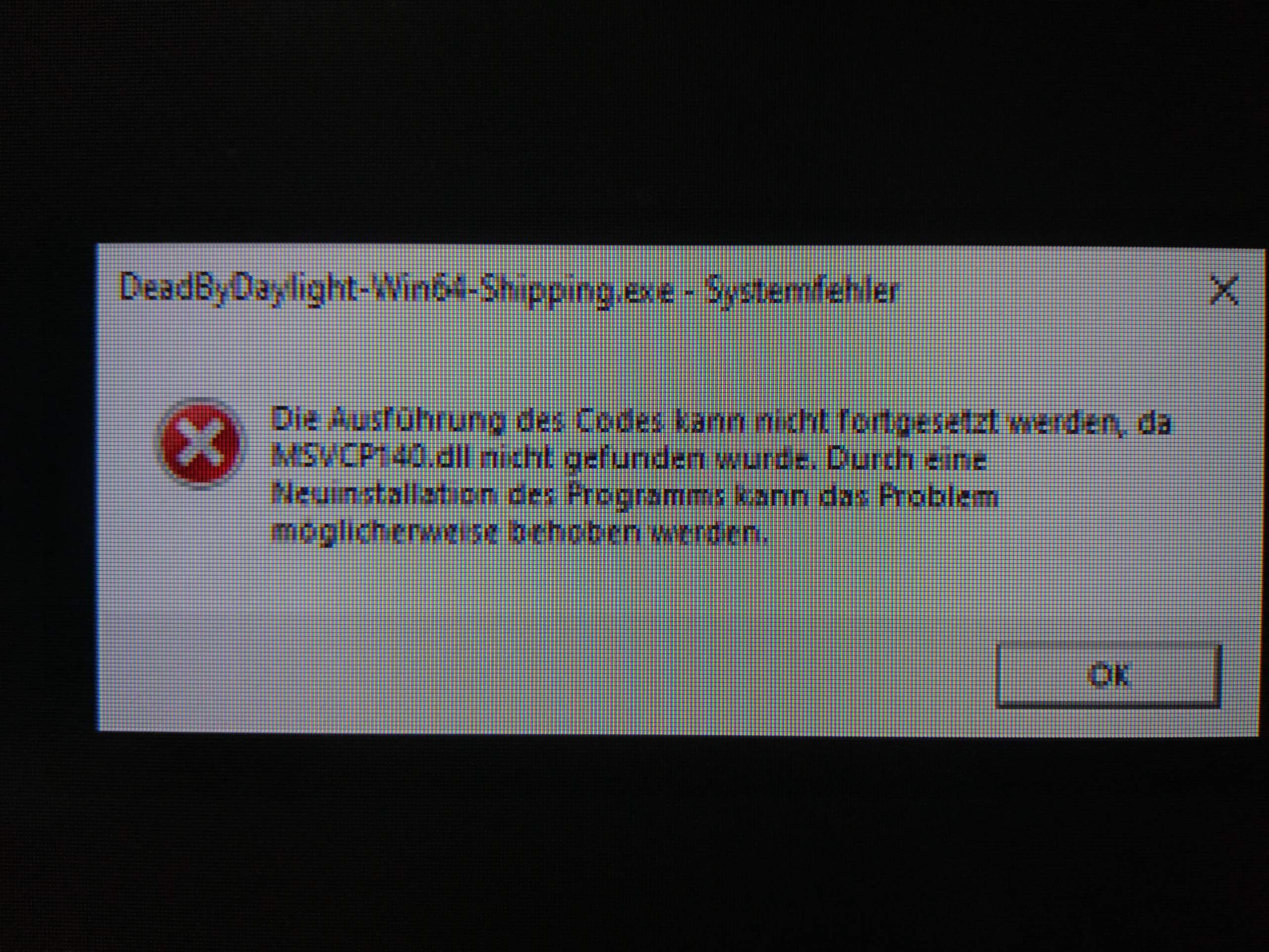 Dead by Daylight funktioniert nicht mehr warum? (Computer, Technik