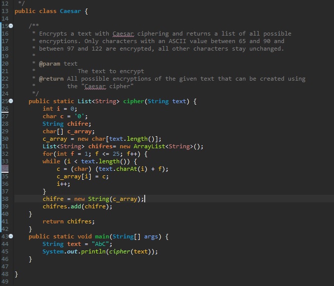 Dechiffrieren Eines Textes Mit Casars Methode Computer Freizeit Sprache