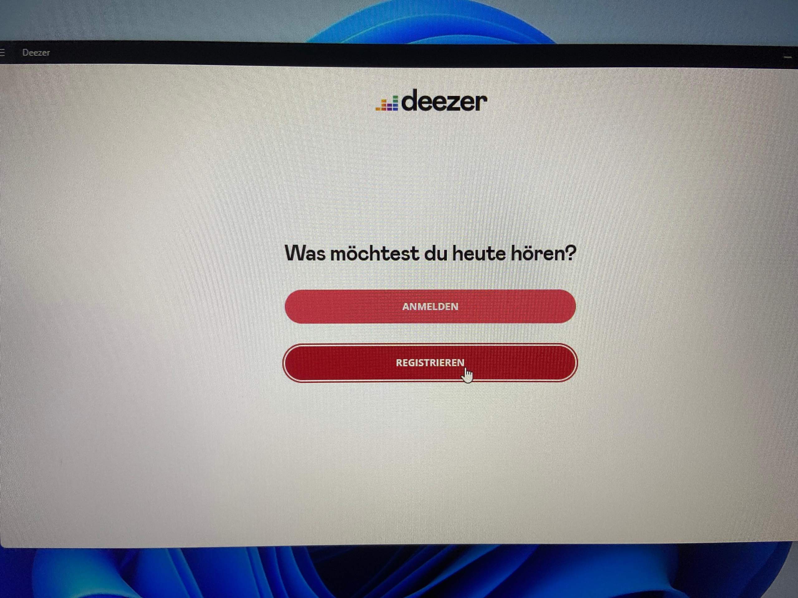 Deezer Desktop App geht nicht? (Deezer Premium )