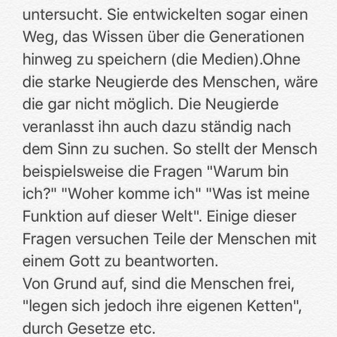 Text Teil 3 - (Schule, Psychologie, Menschen)