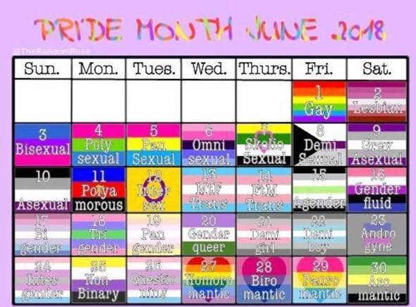 Definition Pride Month 2018?