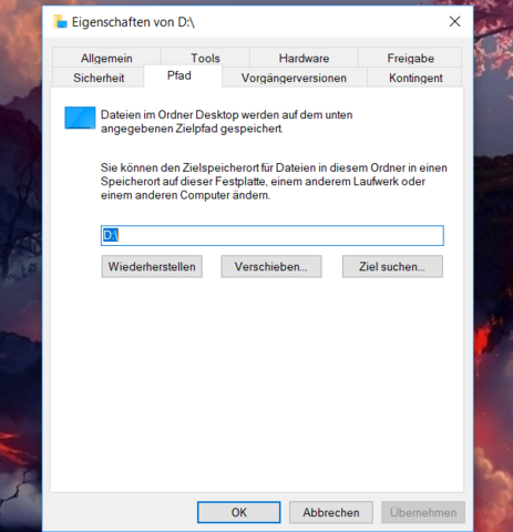 Nur windows auf ssd verschieben