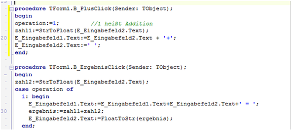 Delphi Taschenrechner Programmieren Computer Technik Technologie