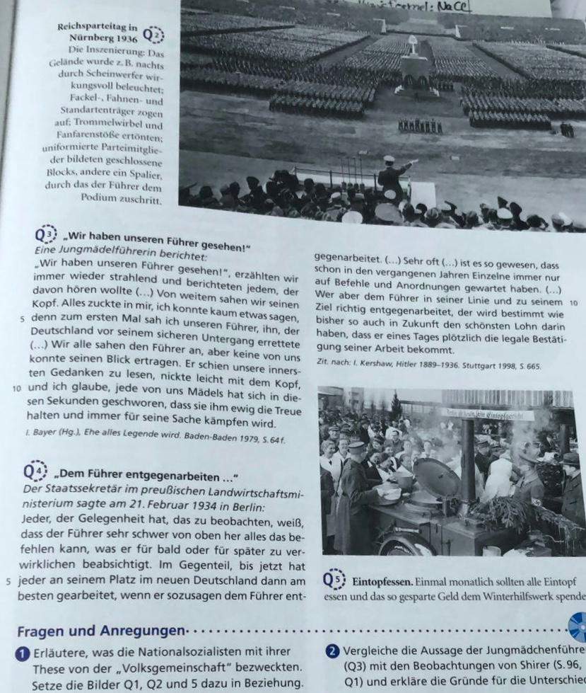 dem Führer entgegenarbeiten (Geschichte)? (Hitler, Vergangenheit 
