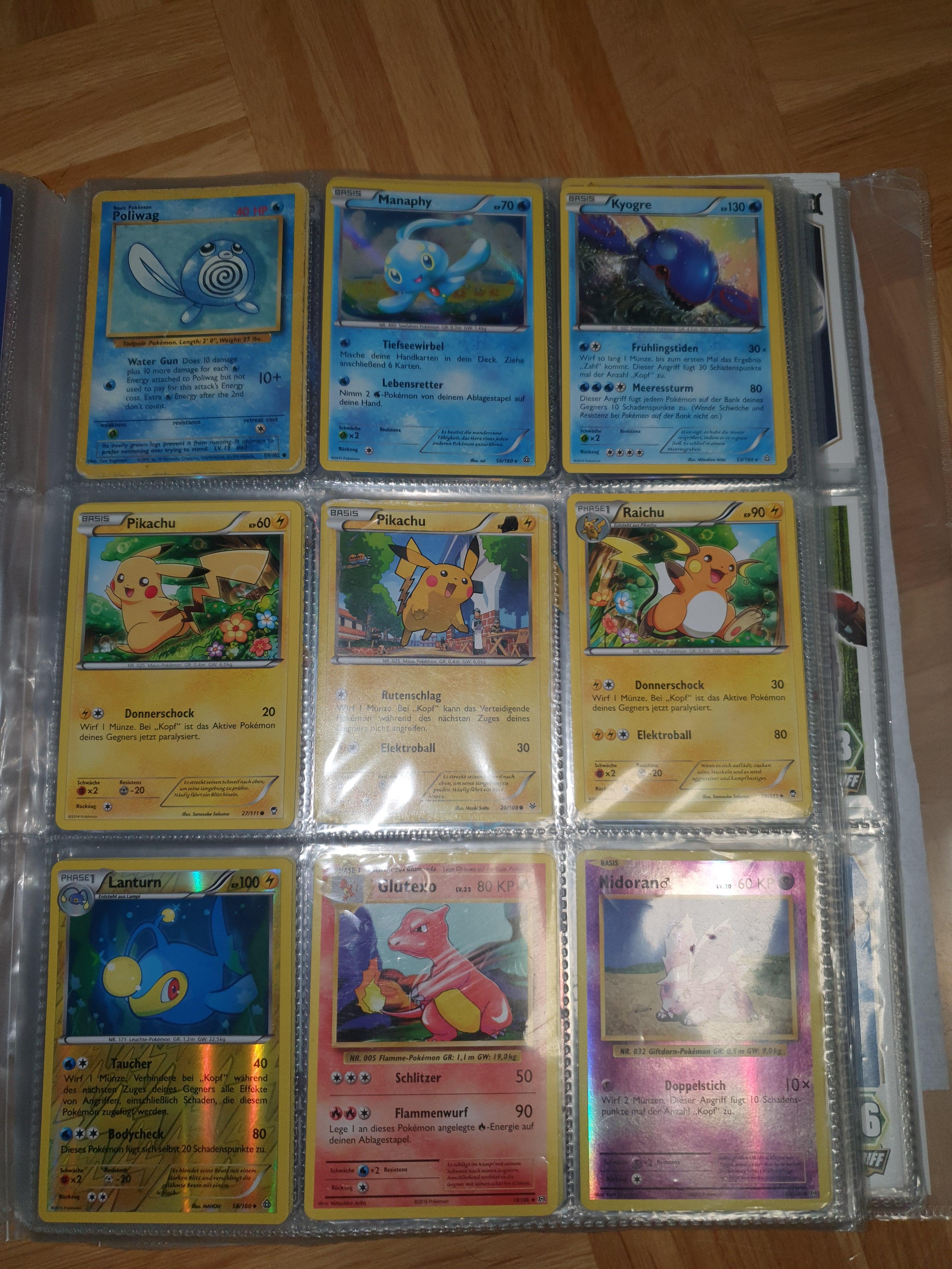 Denkt ihr da sind ein paar gute Karten dabei? (Pokemon, Wert, Sammelkarten)