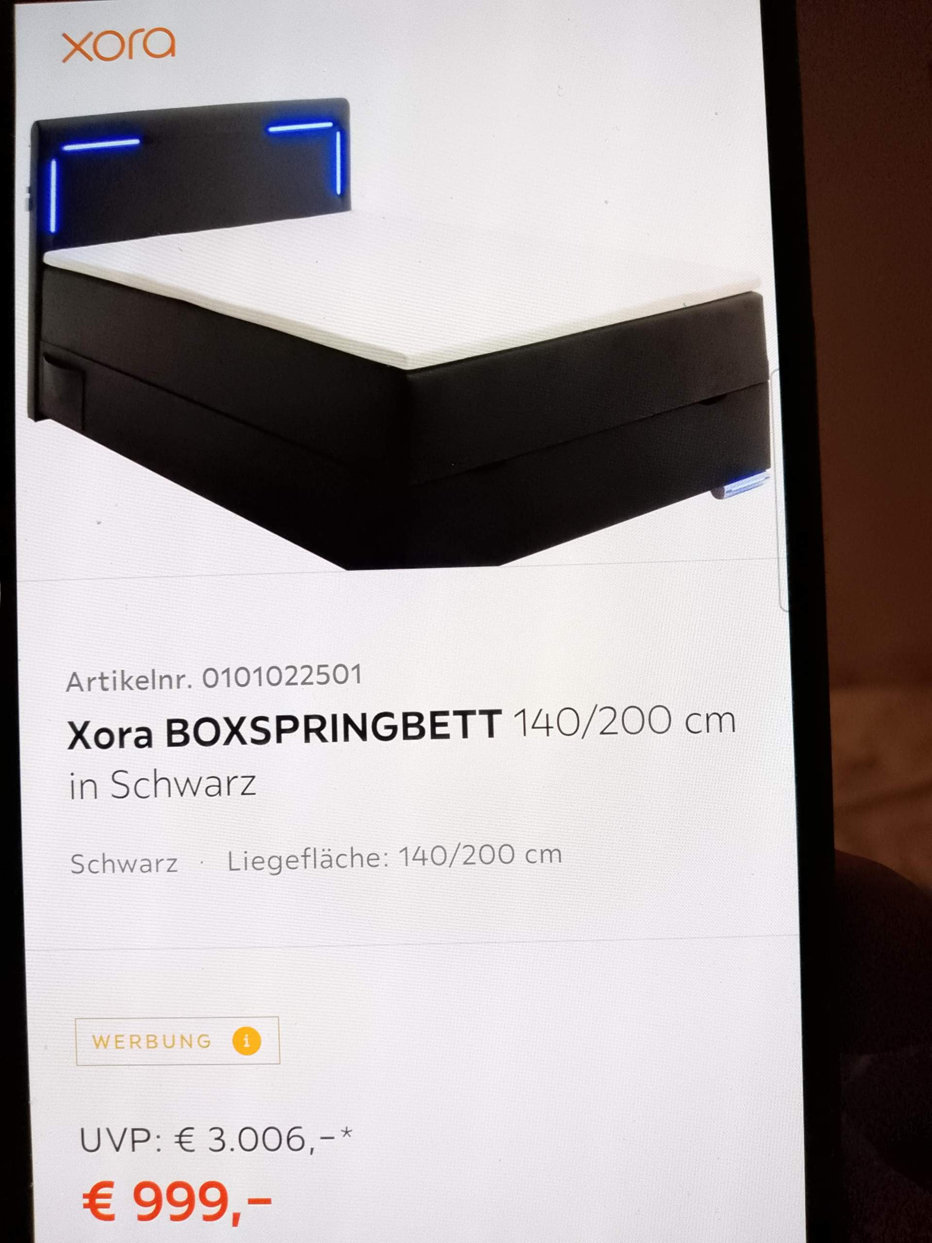 Denkt ihr wird bei mir der Boxspringbett auf Dauer halten Max ...