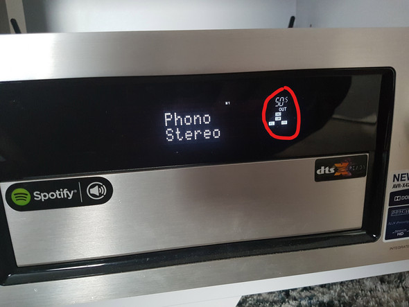 Boxen angezeigt im Phono Modus - (TV, Audio, HiFi)