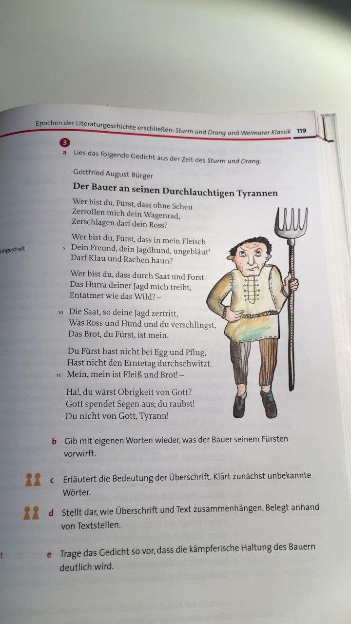 Der Bauer an seinen durchlauchtigen Tyrannen? Schule, Technik) Der Bauer an seinen durchlauchtigen Tyrannen? Schule, Technik)