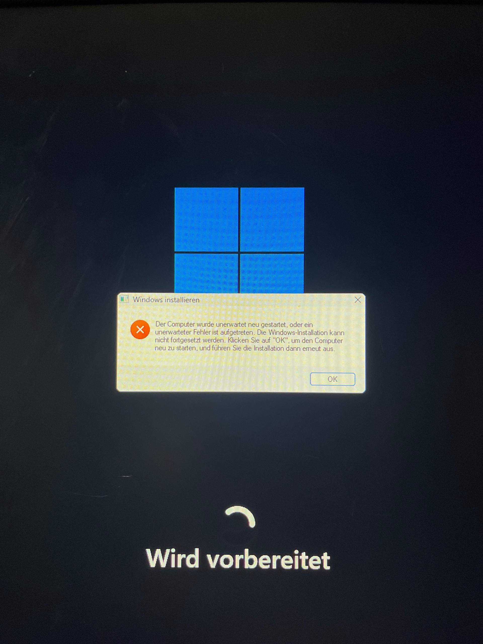 Der computer wurde unerwartet neu gestartet und das jedes Mal wie kann ...