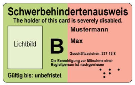 Der neue Schwerbehindertenausweis - (Behinderung, Ausweis, Bundesland)