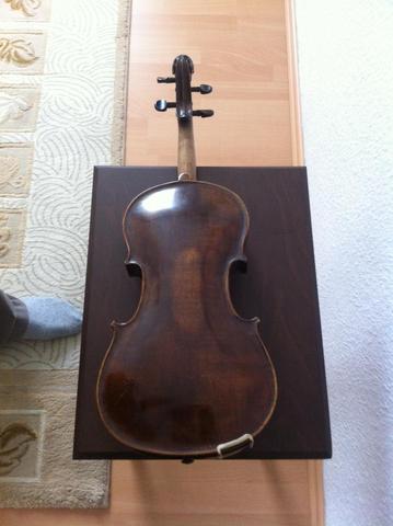Geige von hinten - (Foto, Wert, Geige)