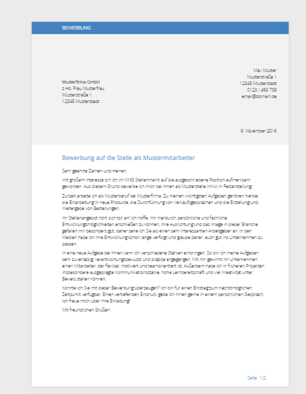 Design Bei Bewerbung Ausbildung Und Studium Bewerbungsschreiben Karrierechancen