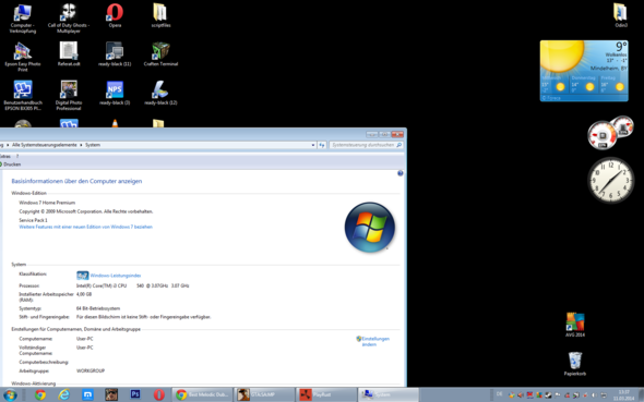 Schwarzer Desktop - (Windows 7, Desktop, Schwarzer Bildschirm)