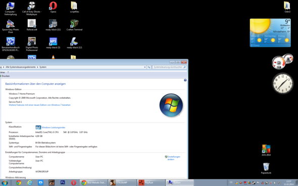 Desktop Hintergrund ist schwarz Windows 7 (Schwarzer Bildschirm)