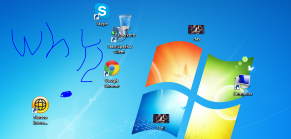 Icons spinnen - (PC, Desktop, Icon)