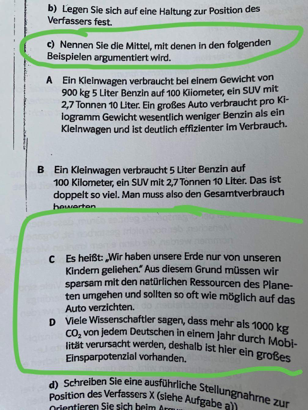 Deutsch Aufgaben? (Schule, Sprache, Abitur)