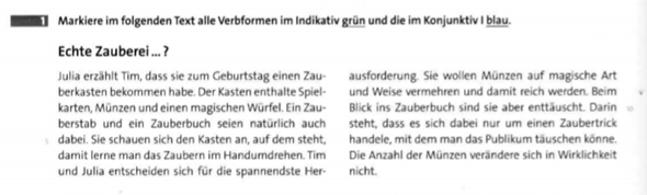 Deutsch Indikativ Schule Sprache Grammatik