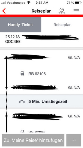 Deutsche Bahn, Gleis wird nicht angezeigt? (Ticket)