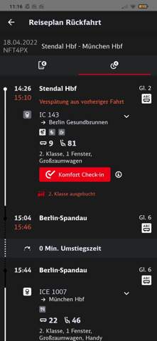 Deutsche Bahn keine Umstiegszeit?