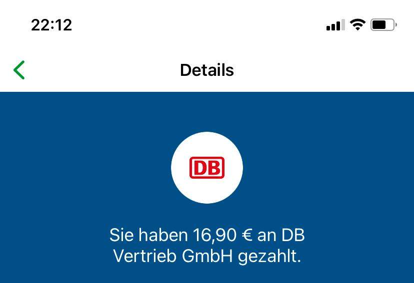 Deutsche pay direkt? (Bahn, Ticket, Deutsche Bahn)