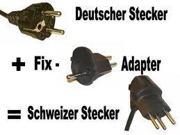 Deutsche Stecker Adapter zu Schweizer Stecker?!?!? Führen ...