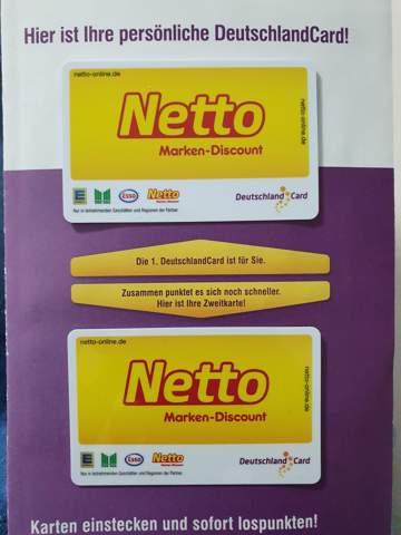 Deutschland Card Punkte Auszahlen Lassen Netto Deutschlandcard