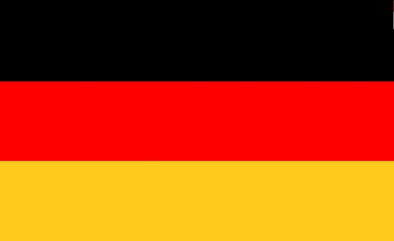 Deutschland Flagge Schwarz Rot Gold Oder Gelb