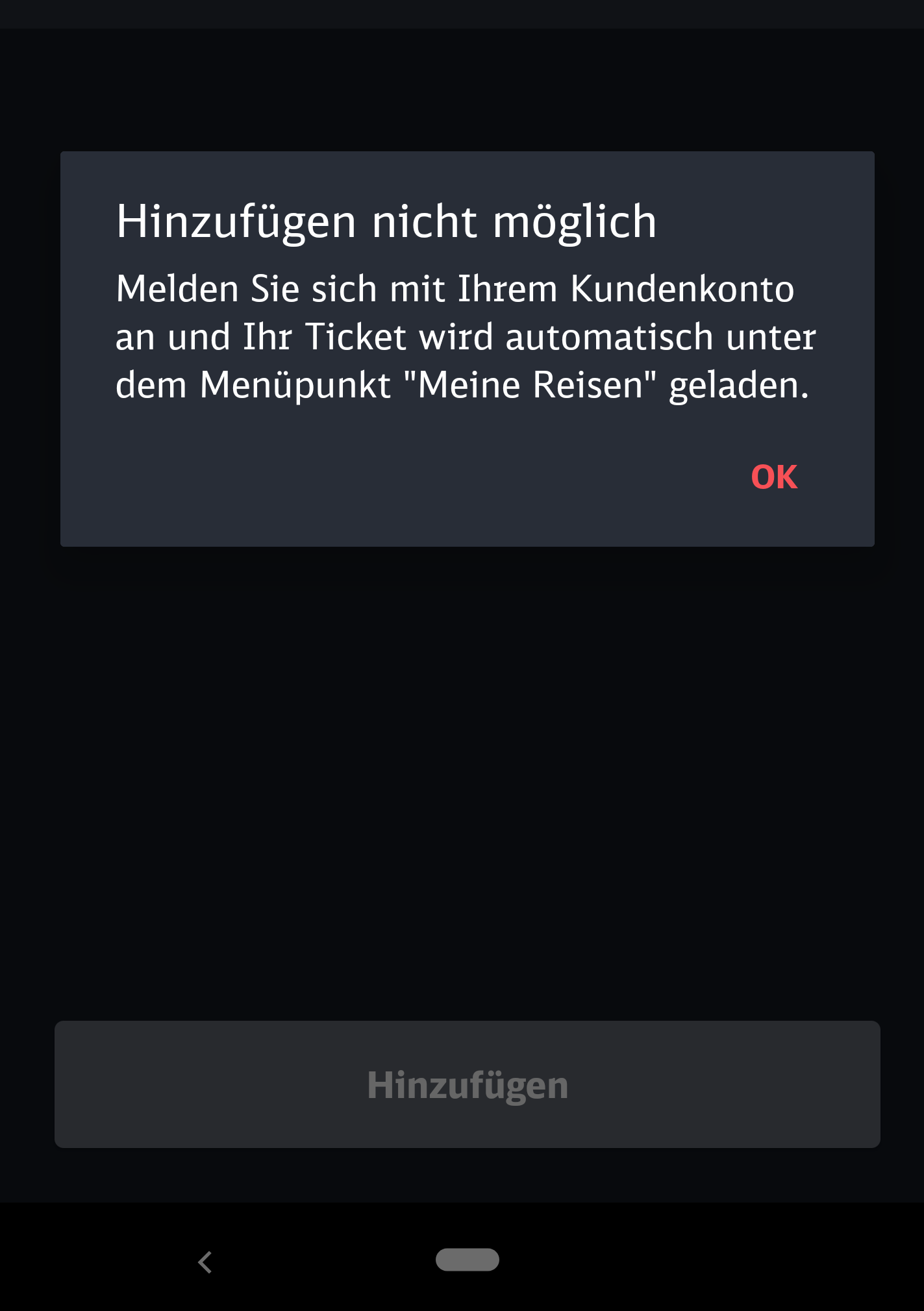 Deutschland Ticket wird nicht in der App angezeigt? (Recht, Bahn, Zug)