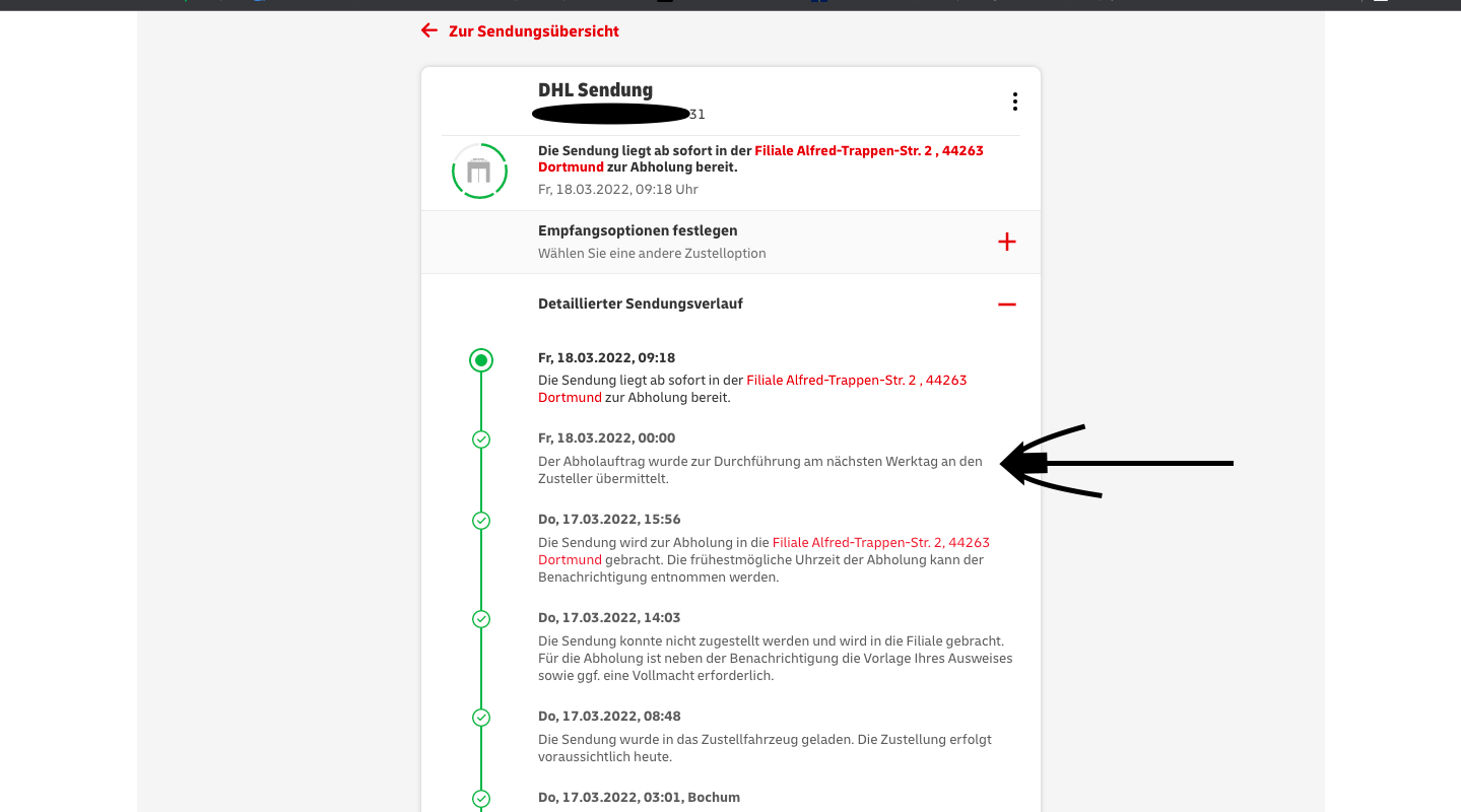 Dhl Express Erfolgloser Zustellversuch Empfänger Nicht Zu Hause www.gutefrage.net