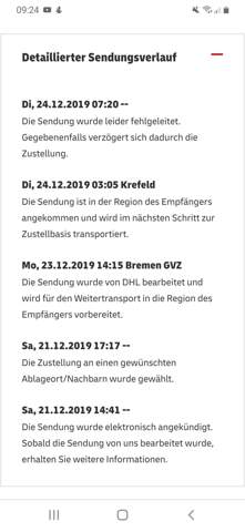 Dhl Kein Lieferdatum Post Versand Paket