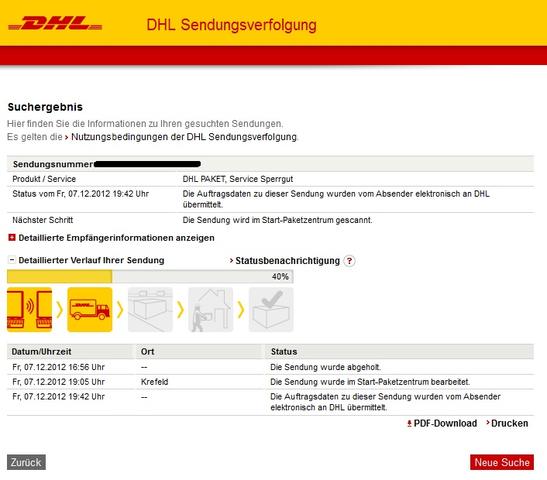 Dhl Paket Freitag Verschickt Montag Noch Nicht Da