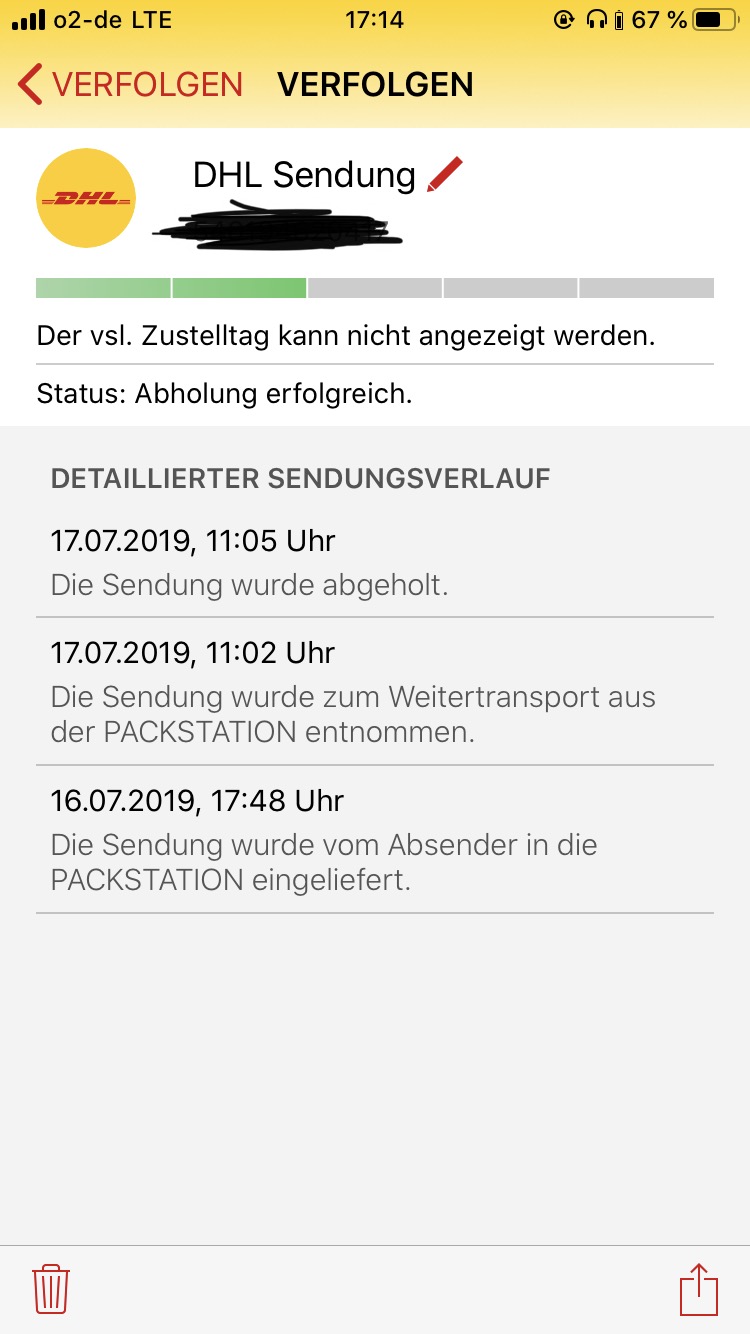 Dhl Paket Liegt Seit Tagen Im Start Paketzentrum Dhl Paket Liegt Seit Tagen Im Start Paketzentrum