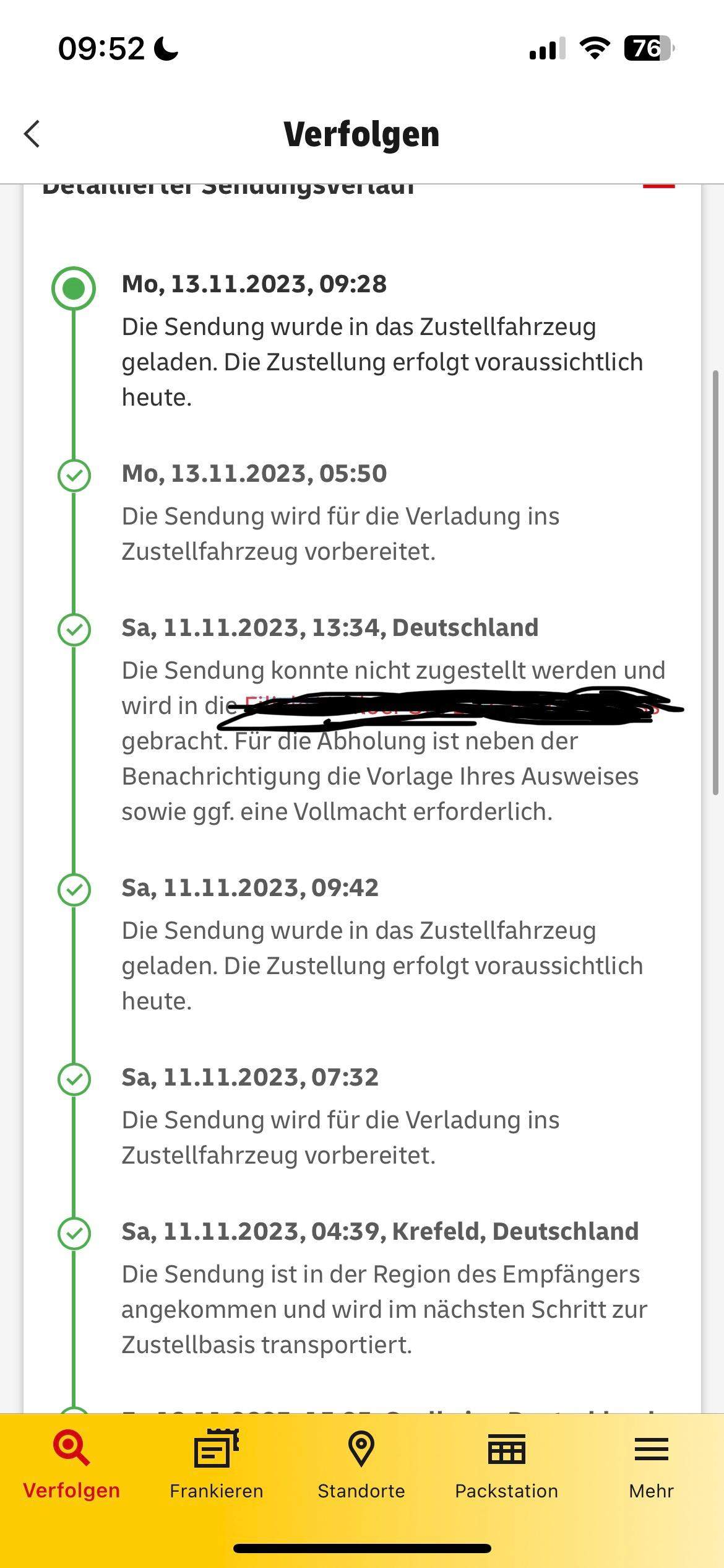 DHL paket sendungsstatus? (Versand, Lieferung, Sendung)