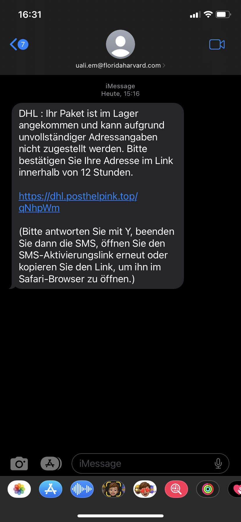 Dhl Paket zurück ins Lager obwohl Richtige Adresse? (Paketdienst)