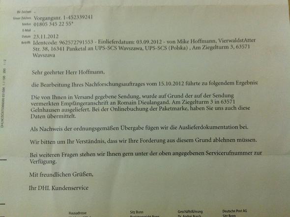 Dhl Verweigert Schadenersatz Was Kann Man Tun