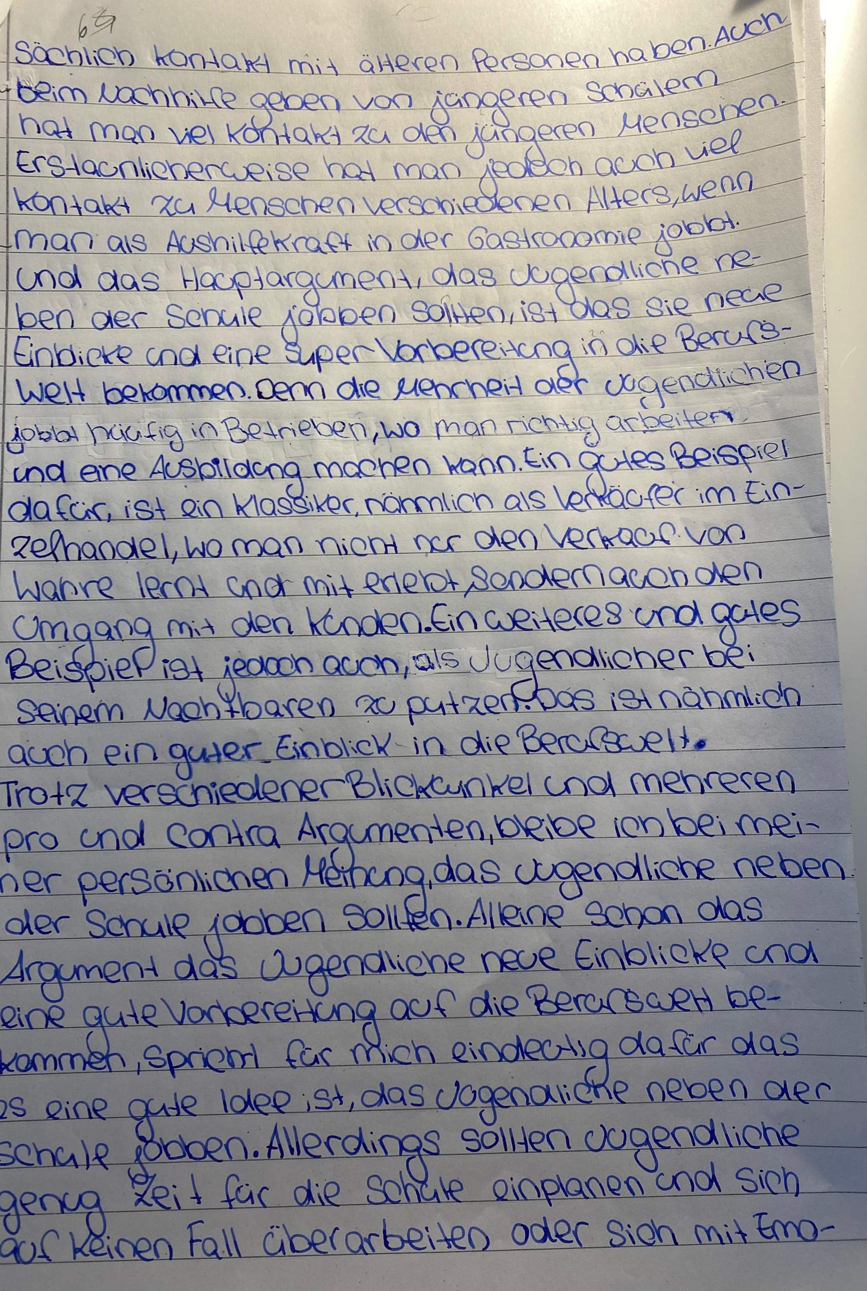 Dialektische Erörterung? (Schule, Deutsch)