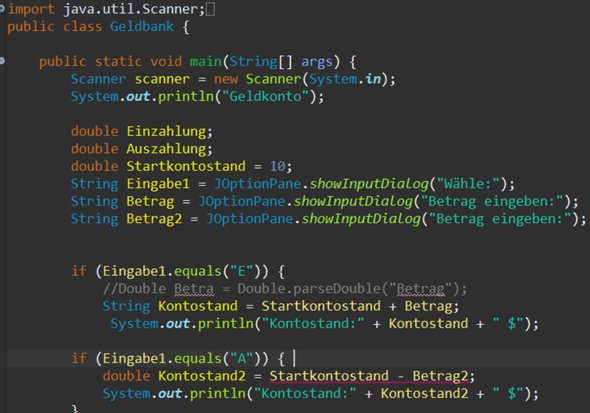 Dialogbox In Doubleumwandeln Bei Java Eclipse Computer Technik Programmieren