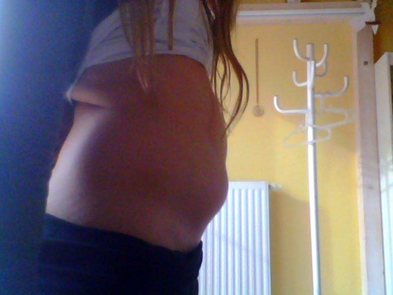 Bauch dicker immer mein wird Mein Partner