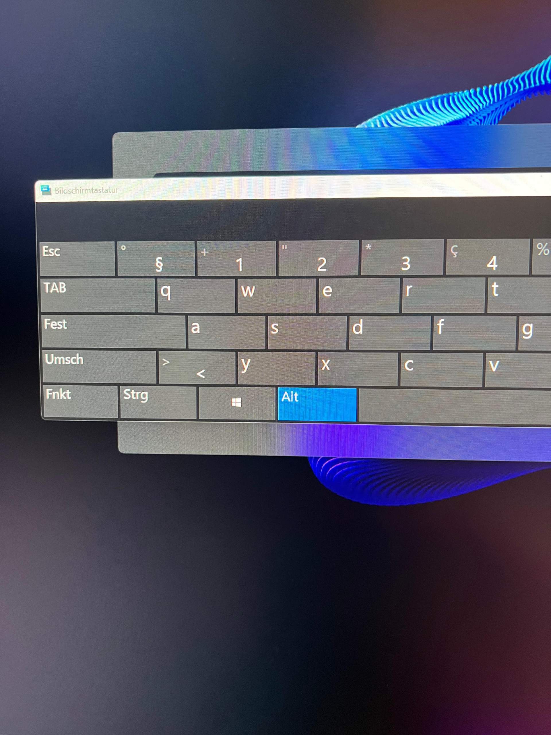 Bild Computer Alt Die ALT-Taste bei meiner Tastatur ist die ganze Zeit an, wieso ...