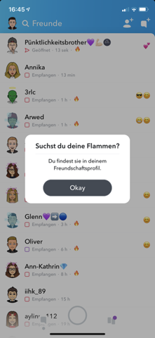Die Anzahl Vor Meinen Snapchat Flammen Ist Weg Was Tun Flamme