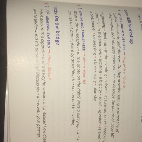 Die Atmosphäre von einem Bild beschreiben auf englisch? (Schule, Bilder,  Gymnasium)