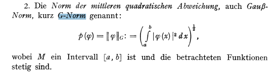 4.4 Die Gauß-Transformation : Quadraturformeln und ihre Konvergenz – ISNUKI