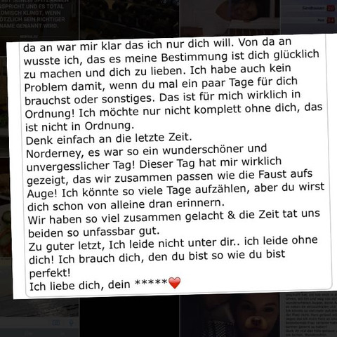 Der Rest vom Brief Inhalt - (Liebe, Depression, Rettung)