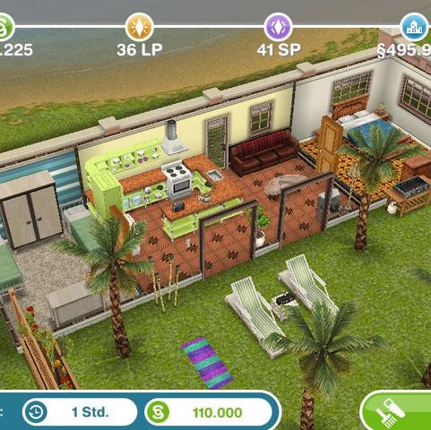 Die Räume möchte ich dann löschen - (Sims, Die Sims FreePlay, strandhaus)